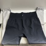 Zyia Ladies  Active White Black Ombré 7/8 Leggings Seamless Size‎ L Photo 4