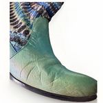 Spring Step  L’Artiste Boots Turquoise Size 41 EU 10  US‎ Boho Aztec Art Womens Photo 11