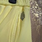 Free People Movement Double Vision Yellow Mesh Athletic Long Shorts Small NWOT Photo 4