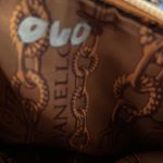 Tignanello Beige Multipocket Soft Pebbled Leather Shoulder Crossbody Bag Tan Photo 14