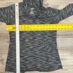 Avia Heather Gray Soft Lightweight Long Sleeve V-Neck Pullover Women's Hoodie S Photo 7