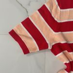 Loft New  Women's Button Up Striped Short-Sleeve Cardigan Size XL Photo 4