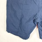 Avenue  Plus Size 26 Shorts Navy Blue Chino Pockets High Rise 11 Inch Stretch 980 Photo 8