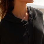 Varley plains sleeveless hoodie black size small Photo 11