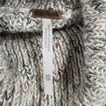 Free People  Oversized Wool Blend Knit Turtleneck‎ Pullover Sweater - Womens XS Photo 3