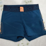 Nike Pro Teal and Orange Shorts Photo 0