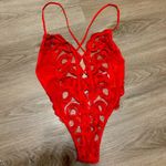 Victoria's Secret Red Lace teddy Photo 2