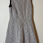 Banana Republic  Petite 4P Sleeveless Fit & Flare Geometric Print Dress‎ Photo 0