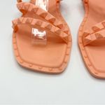 Steve Madden Skyler Jelly Slide Sandals Size 7 Peach Photo 5