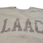 Los Angeles Athletic Club Sweatshirt Size XL LAAC Graphic Print Sweatshirt Beige Tan Photo 2