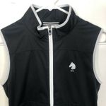 FootJoy NEW Golfleisure Black White Sleeveless Zip Up Vest Womens Size XS Photo 1