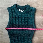Amanda Uprichard NEW  Braylen Bold Knit Sleeveless Dress Teal Small Photo 8