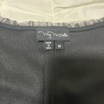 My Michelle  Black Dress with pink Rose. Size Medium. Photo 3