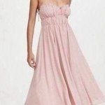 O.P.T. One Pretty Time Blush Pink Gigi Chiffon Dress Photo 0