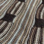 Vintage Y2K Seduction Earth Tone V Neck Knit Top Brown Size undefined Photo 5