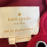 Kate Spade Scallop Grommet Mini Shift Dress Deep Russet Jewel Neck NWT Sz 2 Photo 7