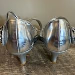 Delicacy  Strappy Rhinestone Kitten Heels Shoes Wmns Sz 7.5 Prom Formal Wedding Photo 5