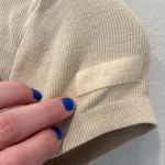 Set Active  Beige Ribbed Crop Top Size Extra Small XS Photo 4