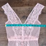 Victoria's Secret Victoria’s Secret Very Sexy Soft Pink Lace Teddy Size XS Lace Bodysuit Photo 7