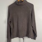 Varley New Portland High Neck Midlayer Sweater in Deep Charcoal size XS Photo 1