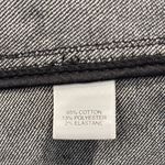 St. John Gray Denim 3/4 Sleeve Zipper Pocket No Collar Boxy Blazer Jacket Large Photo 6