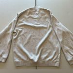 Tommy Bahama Men’s Large Coconut/Cream Half-Zip Sweater Photo 6