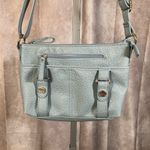 Rosetti  Light Blue Crossbody Purse | Multiple Zipper Compartments | Adjustable Photo 2