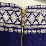 Kate Spade Dress Laureen Embroidered Shift Dress linen blend blue women’s size 4 Photo 11