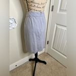 J.Crew NTM: Lightweight Textured Light Gray Pencil Skirt Size 12 Photo 13