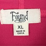 Found Hot Pink Long Sleeve Hoodie Athletic Sport Top XL Photo 1