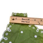 Grace Elements Size 14 Green Linen Grassy Field Embroidered Spring NWT New Cute Photo 10