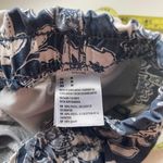 American Eagle Blue & White Tropical Floral Print High Rise Shorts Photo 11