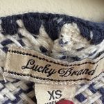 Lucky Brand Pottery super cute fringe multi color Aztec cardigan Size XS Photo 4