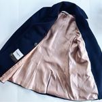 Fleurette Women’s Reese Midnight Double Breasted Wool Peacoat Size 0 Blue Photo 6