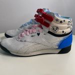 Reebok Freestyle High Harley Quinn DC Comics Sneaker Shoes Women’s Size 7.5 Photo 1