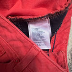 Nautica NWT Women's Red Skinny Jeans Size 2 Slim Fit Denim Photo 3