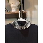 retrofete Monroe Knit Embellished Dress Black Womens Size Medium Photo 9