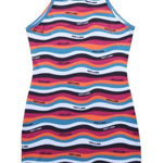 Zumiez LIMITED EDITION Hot Lava Wavy Print Body Con Mini Dress Photo 0