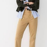 J.Crew  Vintage Straight Pant Chino Khaki 26 NWT Women’s 26 Photo 0