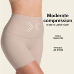 Leonisa Shapewear PowerShorts Moderate High-Waisted Shaper Short Photo 2
