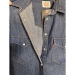 Levi's Women's Long Sleeve The Ultimate Western Button Down Shirt Color Blue Photo 7