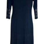 Premise Small Black Brass Studded Embellished Bodycon Dress NWT Cocktail Party Photo 0