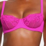 SKIMS  32D FEMME LACE BALCONETTE BRA FUCHSIA NWT Photo 0