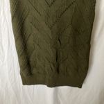 Banana Republic : Olive Green sleeveless sweater- Cotton Blend- S Photo 14