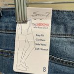 Seven7 The Weekend Mid Rise Denim Shorts Medium Wash Women’s Size 8 New Photo 7