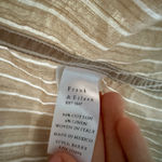 Frank & Eileen  Tan Striped Shirt Photo 2