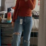 Caution to the Wind Burnt Orange Top Photo 0