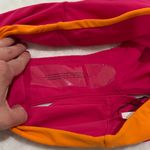 EXPRESS High Waisted Body Contour Color Block Pink and Orange Bikini Bottom Photo 7