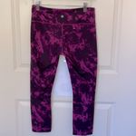 Lululemon Wunder Under Hi Rise Tye Dye Crop 6 Photo 2