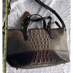 Brahmin Mercury Crescent Textured Leather Medium Asher Satchel Bag Purse Photo 6